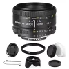 Nikon Af Nikkor 50mm F/1.8d Lens For Dslr Cameras And Ultimateaccessory Bundle -Nikon store online Belk 1013