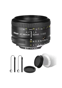 Nikon Af Nikkor 50mm F/1.8d Lens For Dslr Cameras And Top Accessory Bundle 11 Nikon Af Nikkor 50mm F/1.8d Lens For Dslr Cameras And Top Accessory Bundle -Nikon store online Belk 1027