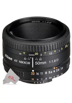 Nikon Af Fx Nikkor 50mm F/1.8d Lens With Auto Focus For Dslr Cameras -Nikon store online Belk 1030