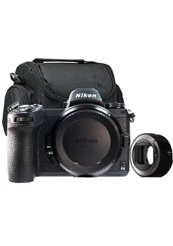 Nikon Z6 MKII Mirrorless Camera Body with FTZ II Mount Adapter + Camera Case