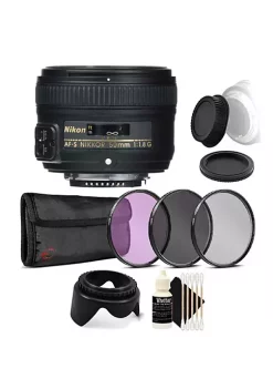 Nikon Af-s Nikkor 50mm F/1.8g Lens With Accessory Kit For Digital Slr Cameras With Accessory Kit -Nikon store online Belk 1105