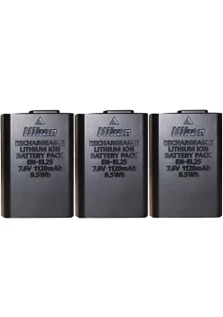 Nikon EN-EL25 Rechargeable Lithium-Ion Battery - 3 Count