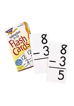 TREND ENTERPRISES INC T-53103 Flash Cards Subtraction 0-12-91/Box