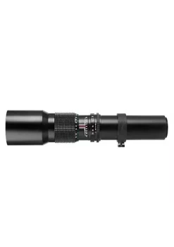 Nikon D7500 20.9mp Dslr Camera + 18-55mm + 500mm Lens + 2x Converter + T-mount + Filter Kit + 8gb Memory Card + Card Holder + Reader + Lens Pen + Dust Blower + Editing Software Bundle + Camera & Lens Case + 100 Lens Tissue + Raincover + 3pc Cleaning Kit -Nikon store online Belk 120