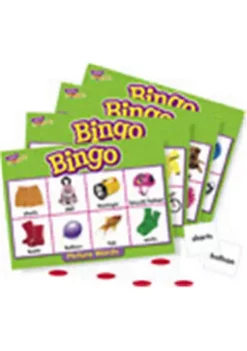 TREND ENTERPRISES INC T-6063 Bingo Picture Words-Ages 5 And Up