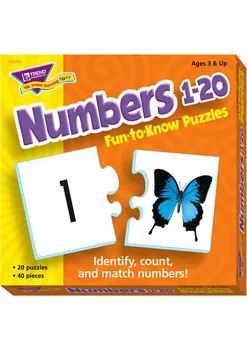 TREND ENTERPRISES INC T-36003 Puzzle Numbers 1 20