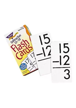 TREND ENTERPRISES INC T-53104 Flash Cards Subtraction 13-18-99/Box