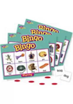 TREND ENTERPRISES INC T-6067 Bingo Rhyming-Ages 4 And Up