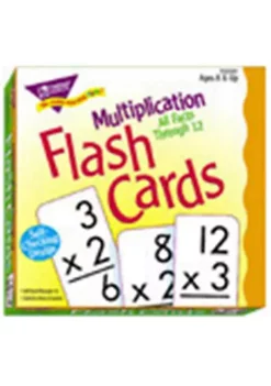 TREND ENTERPRISES INC T-53203 Flash Cards All Facts Multipli 0-12-169/Box
