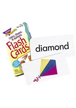 TREND ENTERPRISES INC T-53011 Flash Cards Colors Shapes Numbers-96/Box