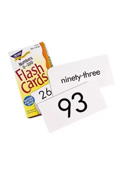 TREND ENTERPRISES INC T-53107 Flash Cards Numbers 0-100-101/Box