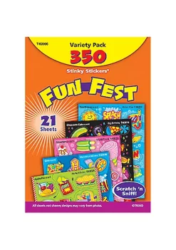 TREND ENTERPRISES INC Inc. T-83906 Stinky Stickers Mixed Shapes 350- Pk