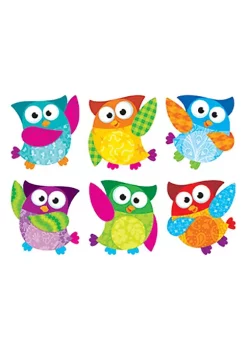 TREND ENTERPRISES INC Inc. T-10996 Owl Stars Classic Accents Variety Pack