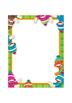 TREND ENTERPRISES INC Inc. T-11445 Sock Monkeys Terrific Papers