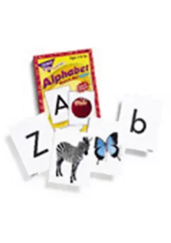 TREND ENTERPRISES INC T-58001 Match Me Cards Alphabet-52 Two-Sided Cards/Box Ages 4 & Up