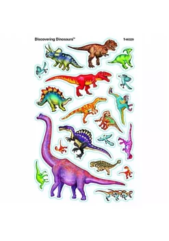 TREND ENTERPRISES INC Discovering Dinosaurs Supershapes Stickers Large