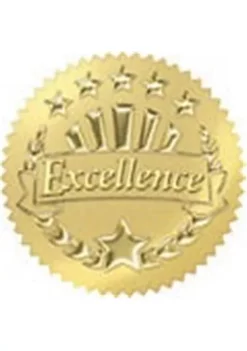 TREND ENTERPRISES INC T-74003 Award Seal Excellence Gold