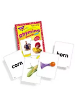 TREND ENTERPRISES INC T-58007 MATCH ME CARDS RHYMING WORDS-52 TWO-SIDED CARDS/BOX AGES 5 & UP