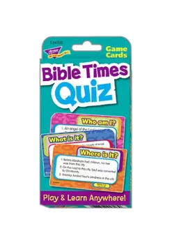TREND ENTERPRISES INC Inc. T-24703 Challenge Cardsbible Times Quiz