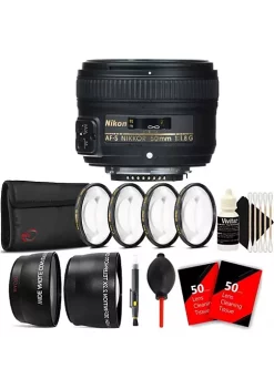 Nikon Af-s Nikkor 50mm F/1.8g Lens With Accessory Kit For Dslr Cameras With Ultimate Accessory Kit