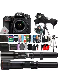 Nikon D7500 20.9mp Digital Slr Camera With 18-55mm, 500mm And 650-1300mm Lens Accessory Kit 13 Nikon D7500 20.9mp Digital Slr Camera With 18-55mm, 500mm And 650-1300mm Lens Accessory Kit -Nikon store online Belk 189