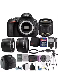 Nikon D5600 24.2mp Dslr Camera With 18-55mm Lens And Accessories -Nikon store online Belk 207