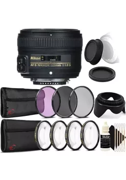 Nikon Af-s Nikkor 50mm F/1.8g Lens With Accessories For Digital Slr Cameras -Nikon store online Belk 256