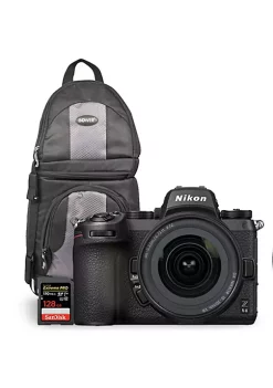 Nikon Z 6 MKII Mirrorless Digital Camera + AF-P DX Nikkor 10-20mm f4.5-5.6G VR Lens + FTZ II Mount Adapter + 128GB SDXC Memory Card Bundle 13 Nikon Z 6 MKII Mirrorless Digital Camera + AF-P DX Nikkor 10-20mm f4.5-5.6G VR Lens + FTZ II Mount Adapter + 128GB SDXC Memory Card Bundle -Nikon store online Belk 332