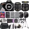 Nikon D3500 Digital Slr Camera + 18-55mm + Af-s 40mm F/2.8g Lens Accessory Bundle 2 Nikon D3500 Digital Slr Camera + 18-55mm + Af-s 40mm F/2.8g Lens Accessory Bundle -Nikon store online Belk 411