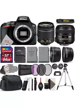Nikon D3500 Digital Slr Camera + 18-55mm + Af-s 40mm F/2.8g Lens Accessory Bundle