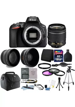 Nikon D5600 24.2mp Digital Slr Camera With 18-55mm Vr Lens And 16gb Accessory Kit