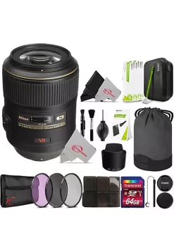 Nikon Af-s Vr Micro-nikkor 105mm F/2.8g To F/32 If-ed Full-frame Lens With Filter Accessory Kit -Nikon store online Belk 462