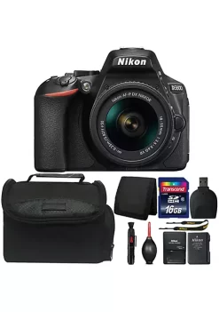 Nikon D5600 Digital Slr Camera With 18-55mm Lens And Ultimate Accessory Bundle -Nikon store online Belk 480