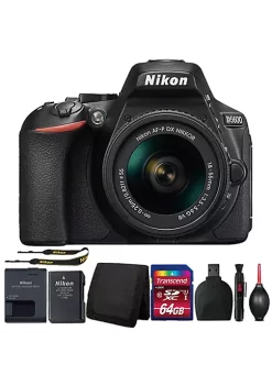 Nikon D5600 Digital Slr Camera With 18-55mm Lens And Ultimate Accessories -Nikon store online Belk 486