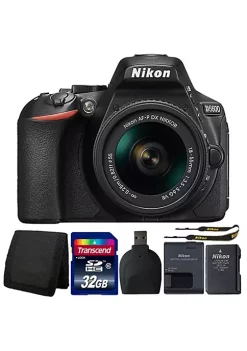 Nikon D5600 24.2mp Digital Slr Camera With 18-55mm Lens And Accessory Bundle -Nikon store online Belk 503
