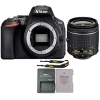 Nikon D5600 24.2mp Digital Slr Camera With 18-55mm F/3.5 - 5.6g Vr Af-p Dx Nikkor Lens -Nikon store online Belk 52