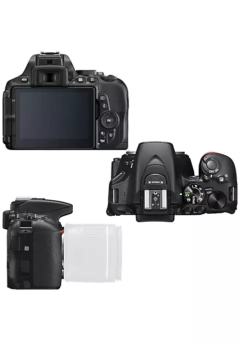 Nikon D5600 24.2mp Digital Slr Camera With 18-55mm F/3.5 - 5.6g Vr Af-p Dx Nikkor Lens 4 Nikon D5600 24.2mp Digital Slr Camera With 18-55mm F/3.5 - 5.6g Vr Af-p Dx Nikkor Lens - Image 2