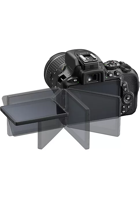 Nikon D5600 24.2mp Digital Slr Camera With 18-55mm F/3.5 - 5.6g Vr Af-p Dx Nikkor Lens 7 Nikon D5600 24.2mp Digital Slr Camera With 18-55mm F/3.5 - 5.6g Vr Af-p Dx Nikkor Lens - Image 5