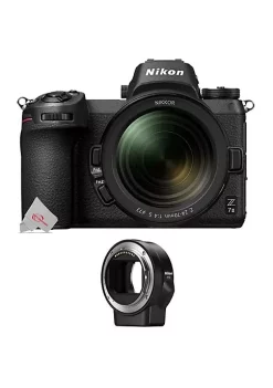Nikon Z 7ii 45.7mp Fx-format Mirrorless Digital Camera With 24-70mm F/4 S With Ftz Mount
