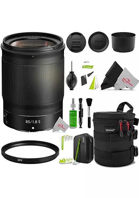 Nikon Nikkor Z 85mm F/1.8 S Fx Format Lens + Accesssory Kit 3 Nikon Nikkor Z 85mm F/1.8 S Fx Format Lens + Accesssory Kit