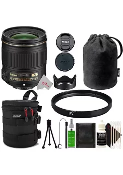Nikon Af-s Nikkor 28mm F/1.8g Wide-angle Lens With Uv Filter Accessory Kit