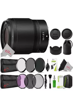 Nikon Nikkor Z 50mm F/1.8 S Full-frame Lens + Filter And Cleaning Accessory Kit