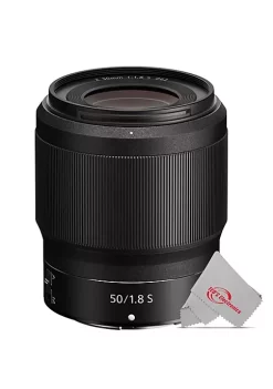 Nikon Nikkor Z 50mm F/1.8 S Full-frame Lens + Uv Filter And Top Accessory Kit -Nikon store online Belk 682