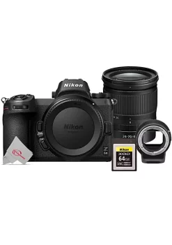 Nikon Z6 Mkii Fx-format 24.5mp Mirrorless Camera With Nikkor Z 24-70 F/4 Ftz Lens Kit -Nikon store online Belk 69