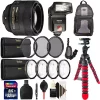 Nikon Af-s Nikkor 85mm F/1.8g Lens + Sfd728 Flash Accessory Kit For Nikon Dslr 2 Nikon Af-s Nikkor 85mm F/1.8g Lens + Sfd728 Flash Accessory Kit For Nikon Dslr -Nikon store online Belk 693