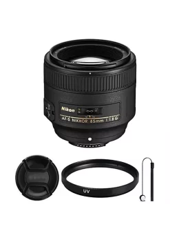 Nikon Af-s Nikkor 85mm F/1.8g Nikkor Lens + Accessories For Nikon Dslr Cameras -Nikon store online Belk 722