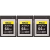 Nikon 3x 64GB XQD Memory Card