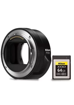 Nikon FTZ II Mount Adapter + 64GB XQD Memory Card