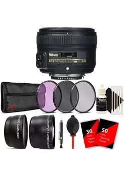 Nikon Af-s Nikkor 50mm F/1.8g Lens With Accessory Kit For Dslr Cameras -Nikon store online Belk 826