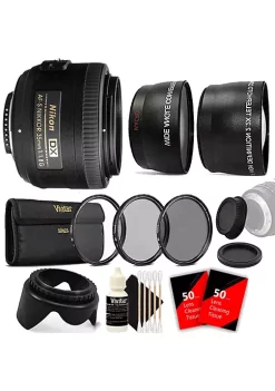 Nikon Af-s Dx Nikkor 35mm F/1.8g Lens With Accessories For Dslr Cameras -Nikon store online Belk 849